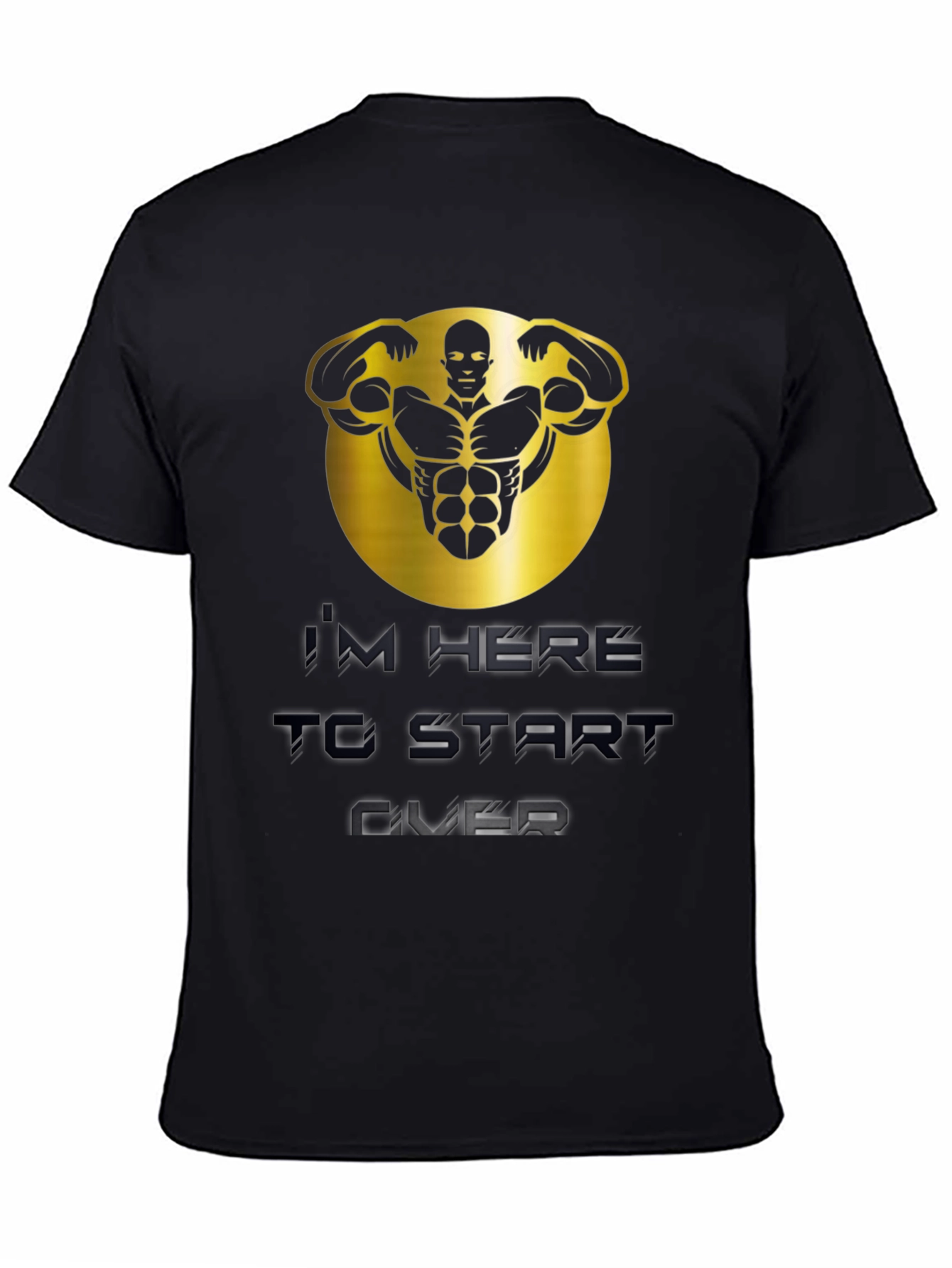 Bold Graphic T-Shirt: Start Over