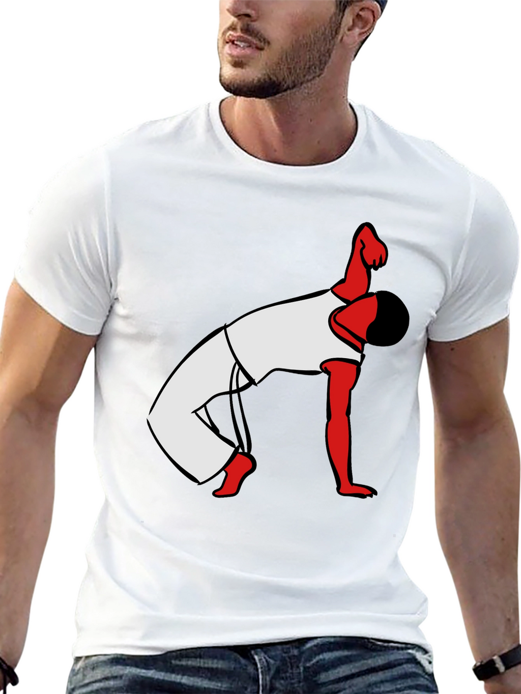 Capoeira Graphic T-Shirt - Black