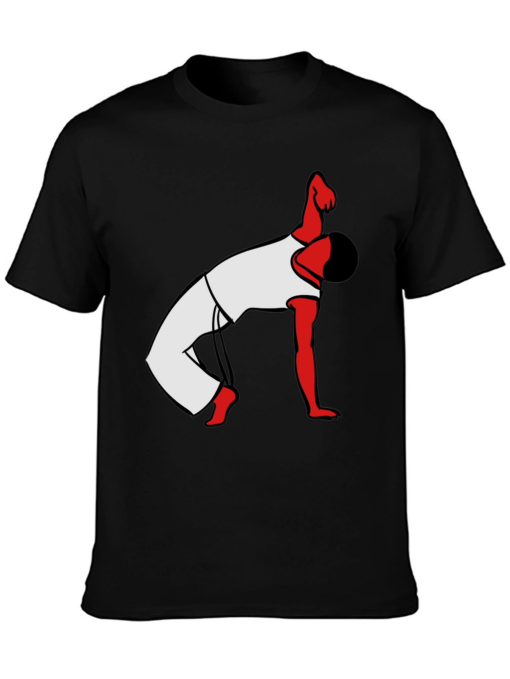 Capoeira Graphic T-Shirt - Black