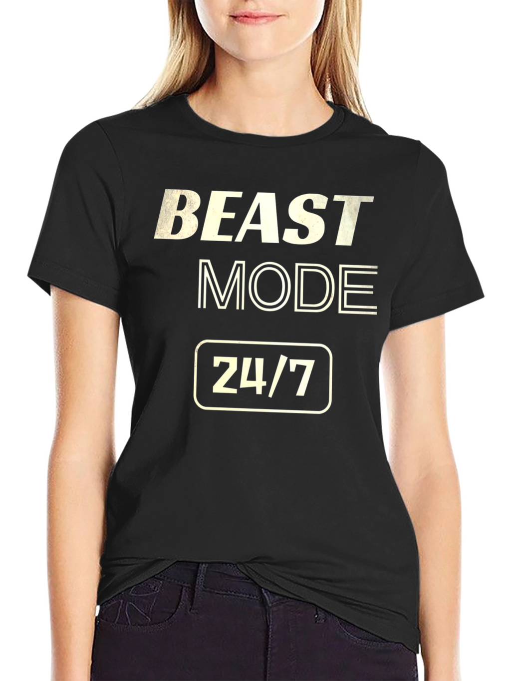 Beast Mode 24/7 Graphic Tee - Black