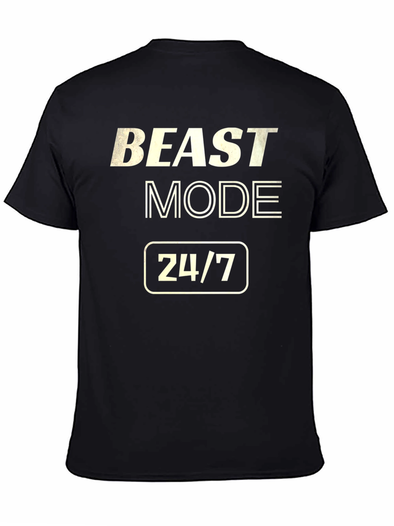 Beast Mode 24/7 Graphic Tee - Black