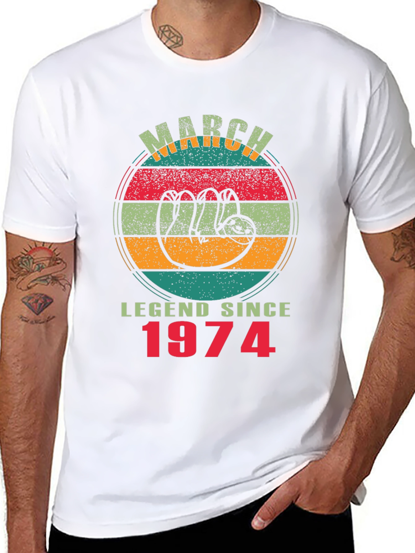 March Legend Since 1974 Sloth T-Shirt