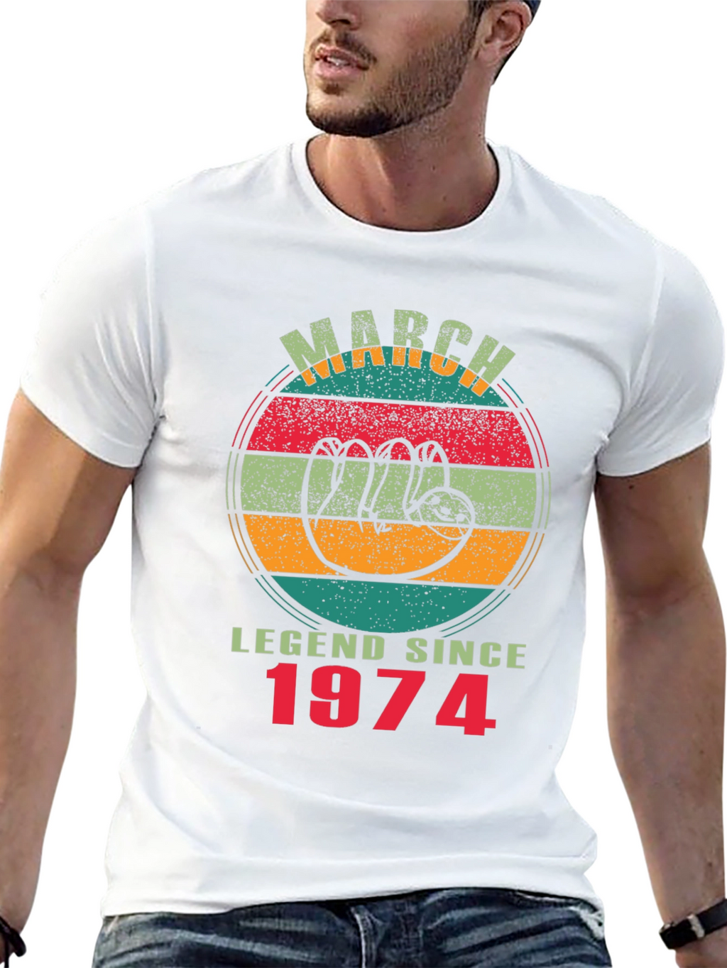 March Legend Since 1974 Sloth T-Shirt