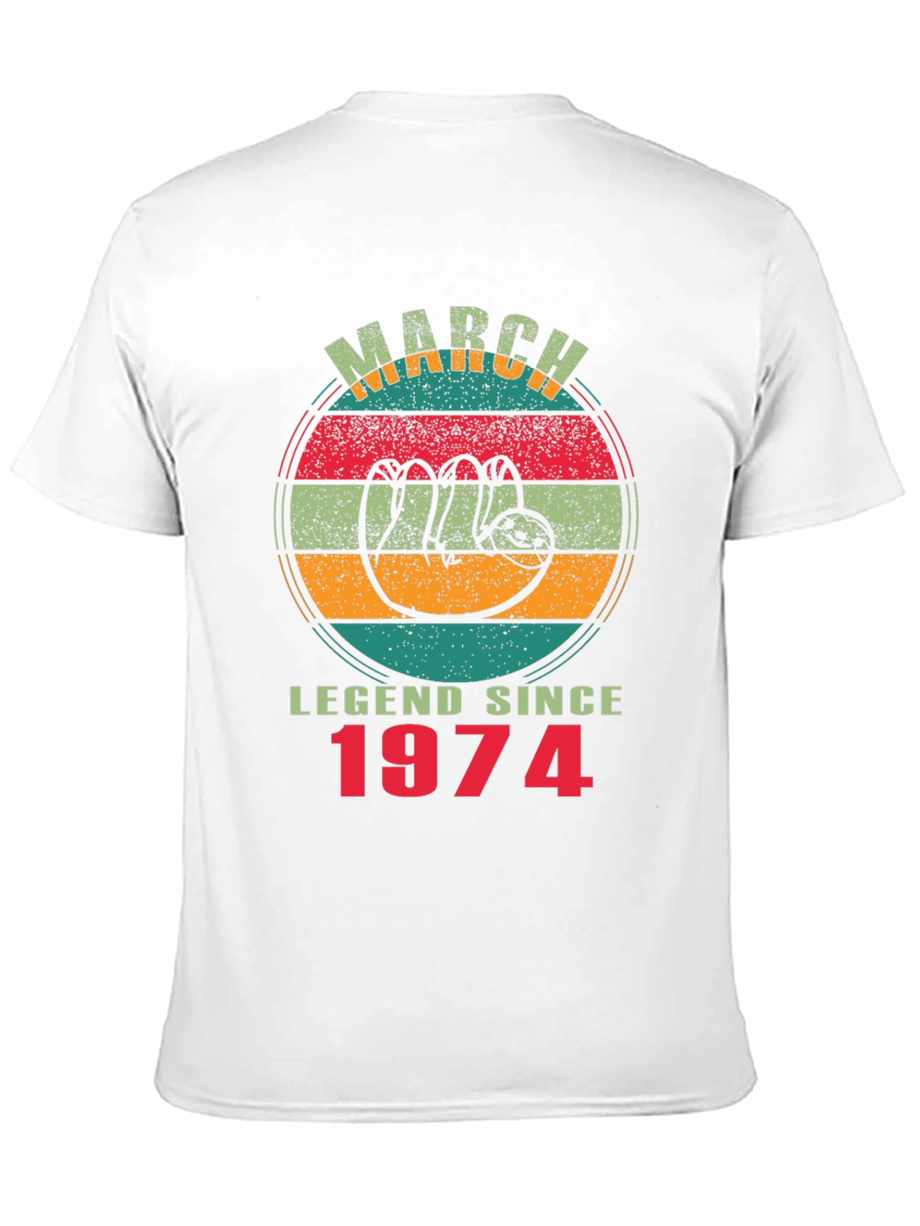 March Legend Since 1974 Sloth T-Shirt