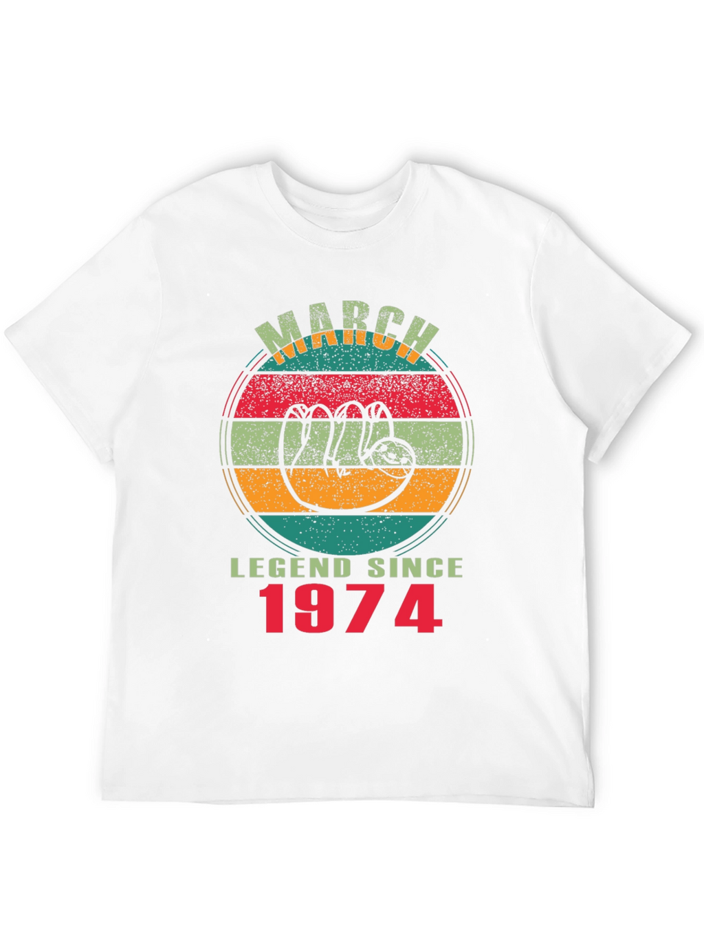 March Legend Since 1974 Sloth T-Shirt