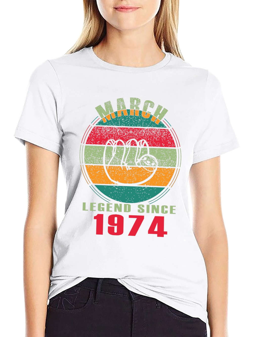 March Legend Since 1974 Sloth T-Shirt