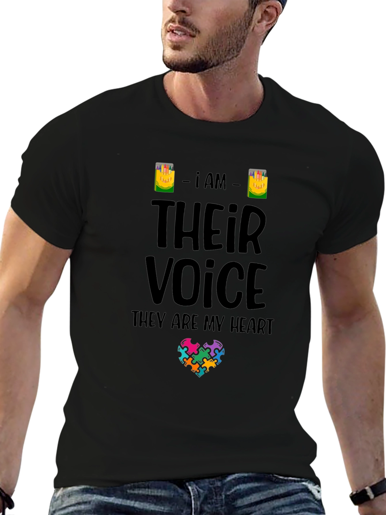 Autism Awareness T-Shirt - I AM Their Voice