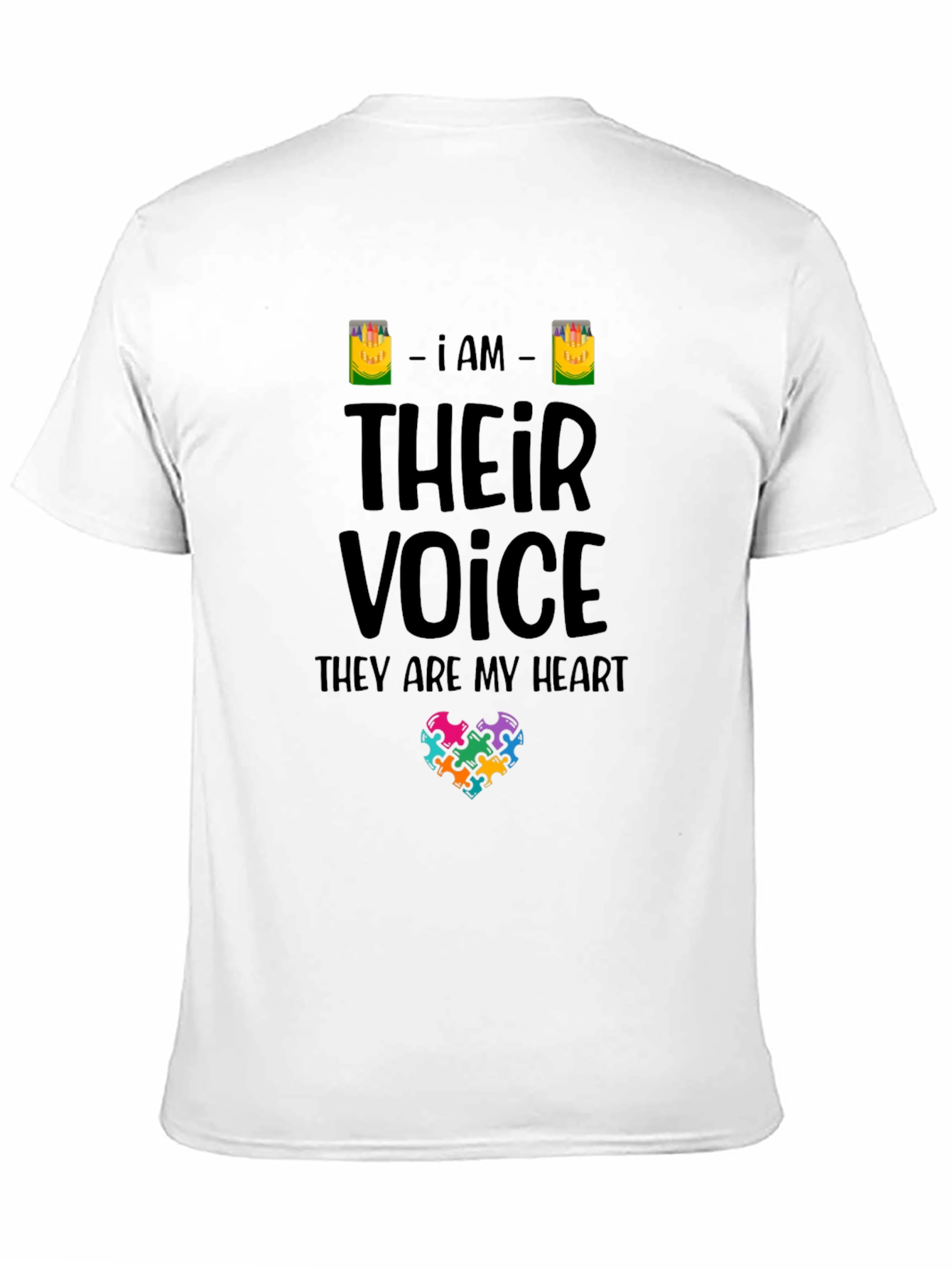 Autism Awareness T-Shirt - I AM Their Voice