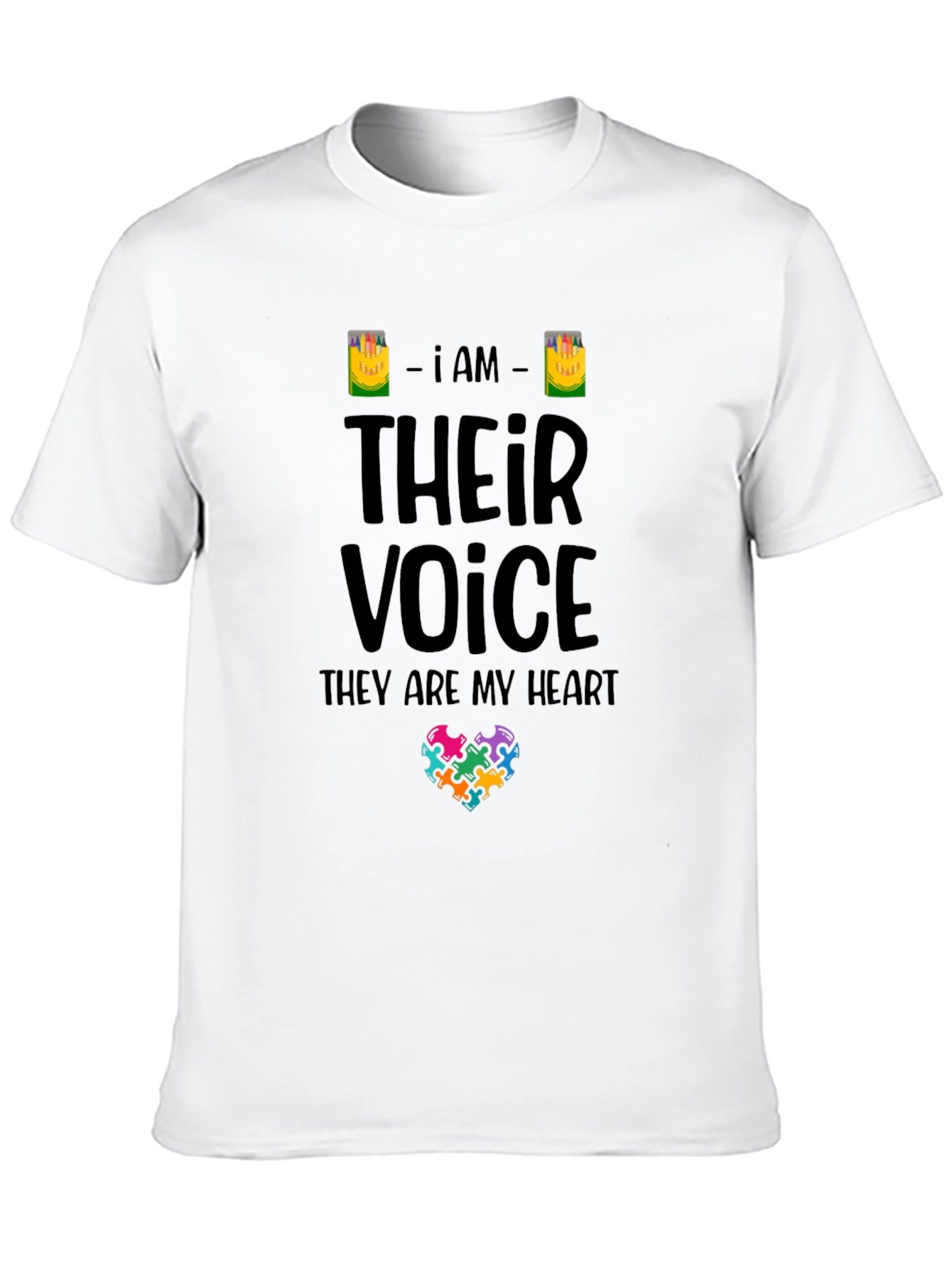 Autism Awareness T-Shirt - I AM Their Voice