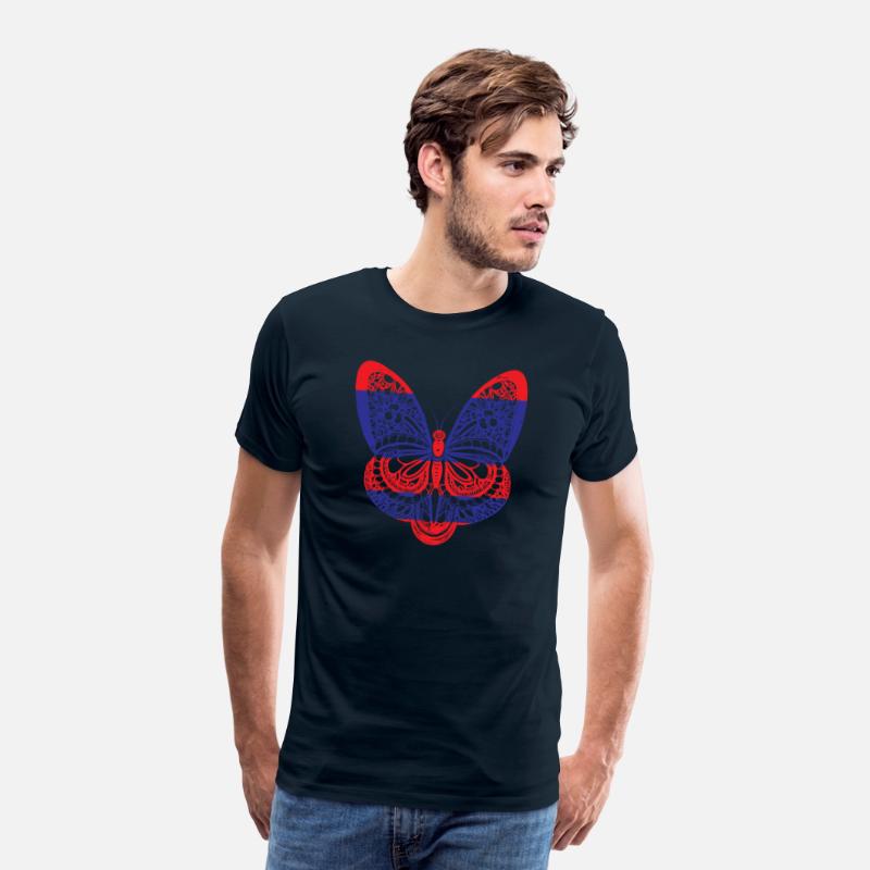 A butterfly Magic Logos and T shirt Design