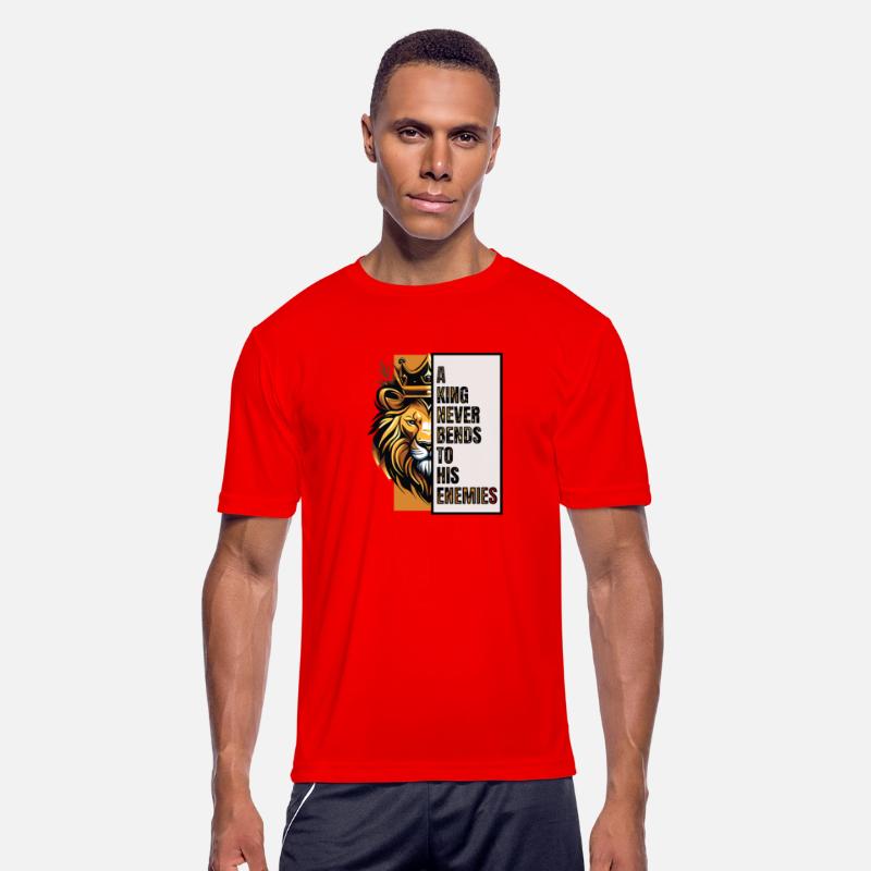 A KING NEVER BENDS TO HIS ENEMIES