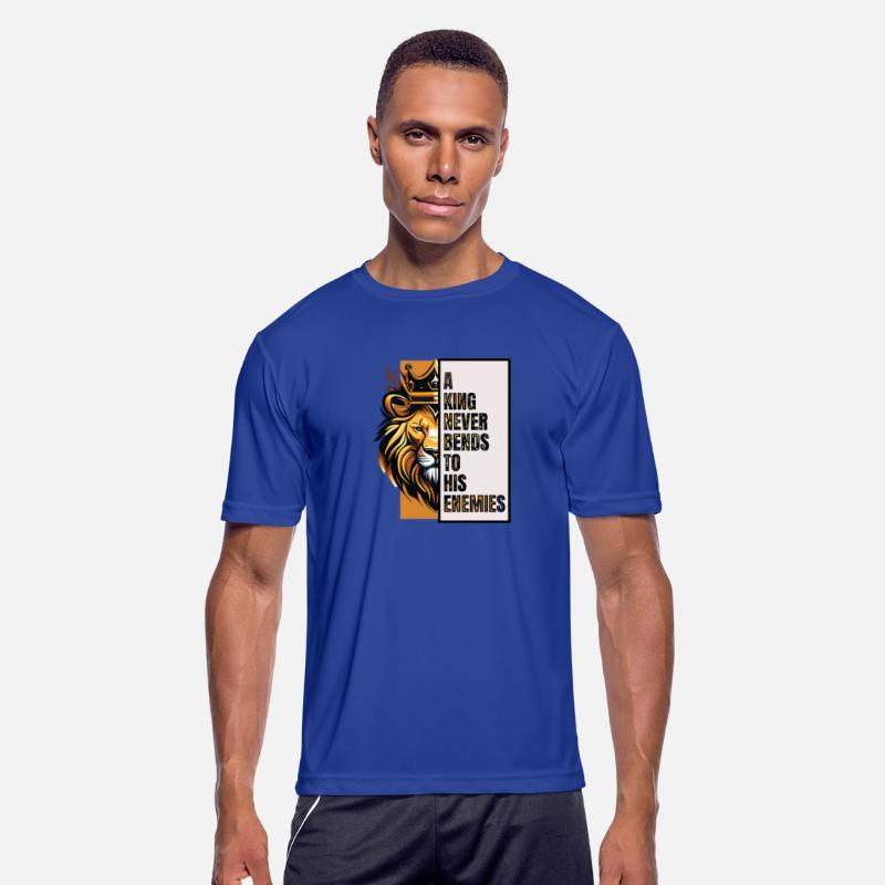 A KING NEVER BENDS TO HIS ENEMIES