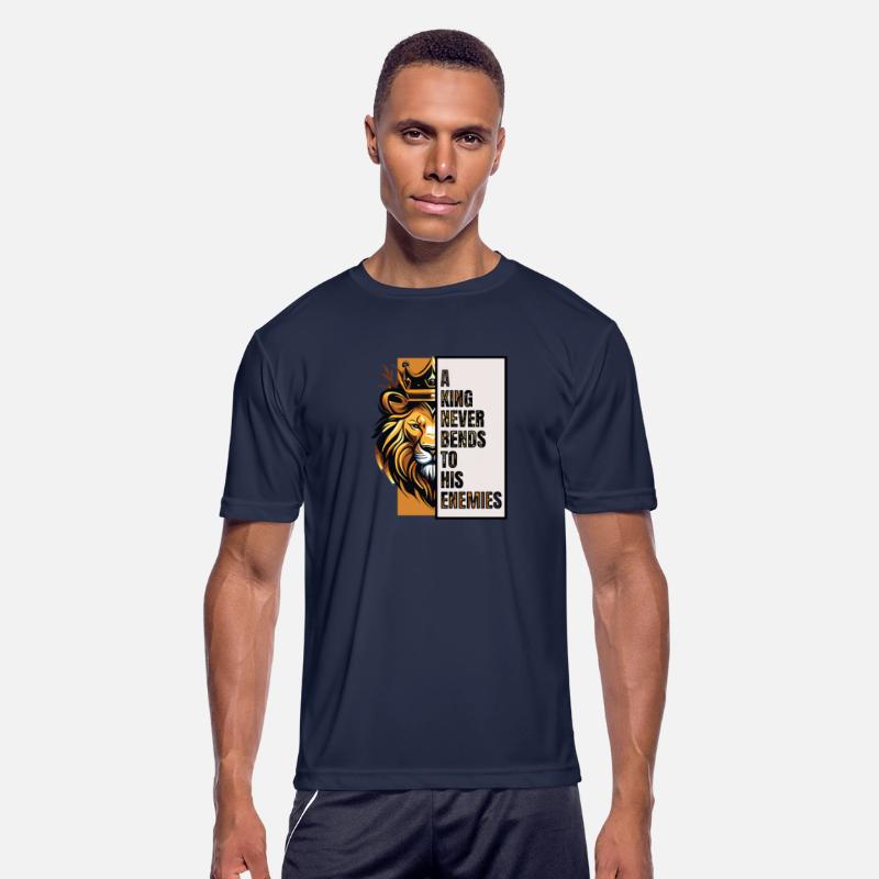 A KING NEVER BENDS TO HIS ENEMIES