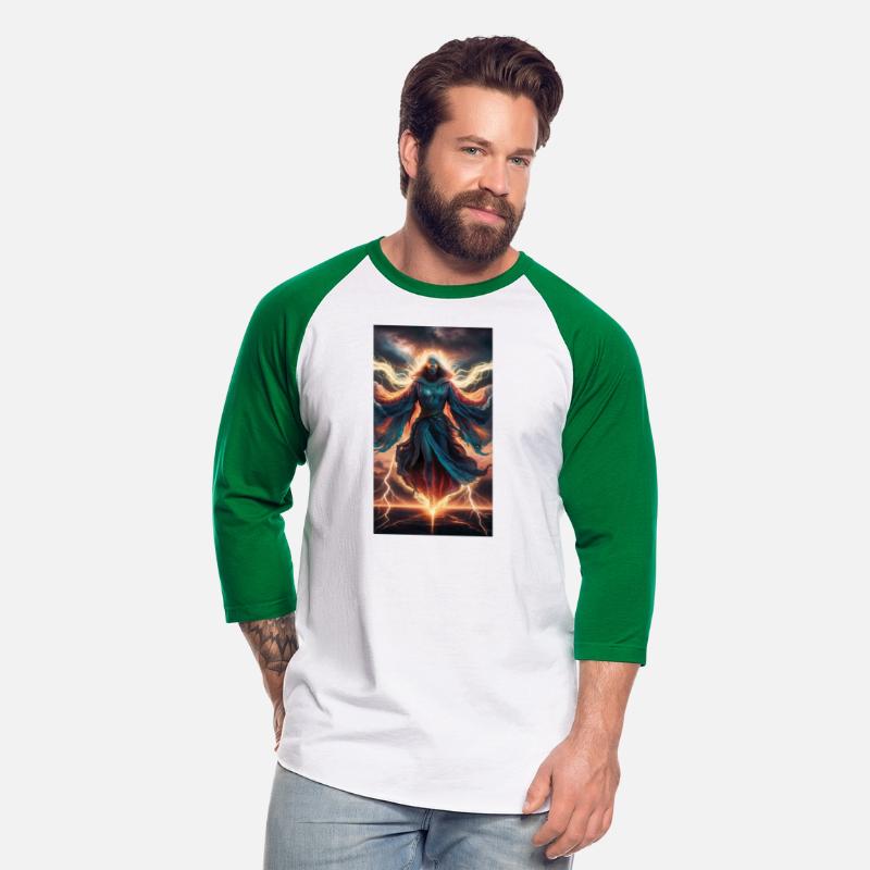 A mighty creature in the form of an angel with