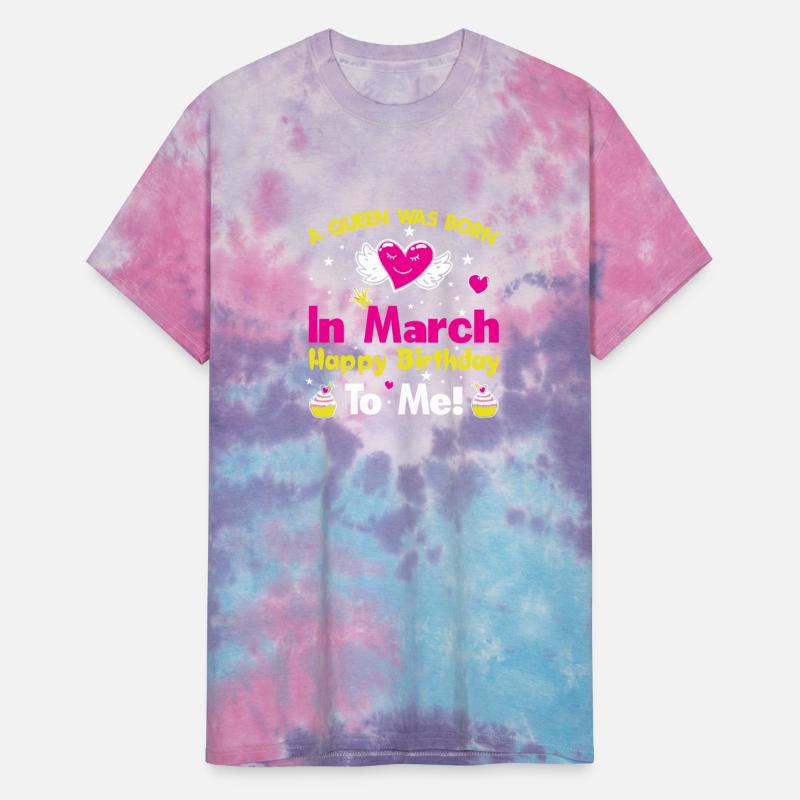 A Queen Was Born In March Happy Birthday To Me