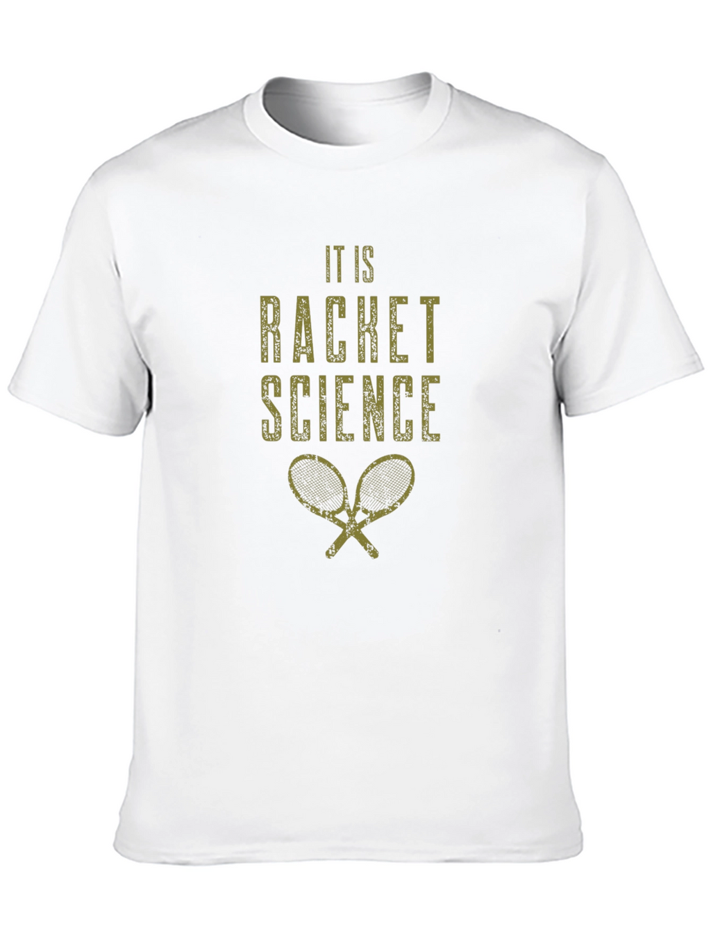 It Is Racket Science T-Shirt - Black