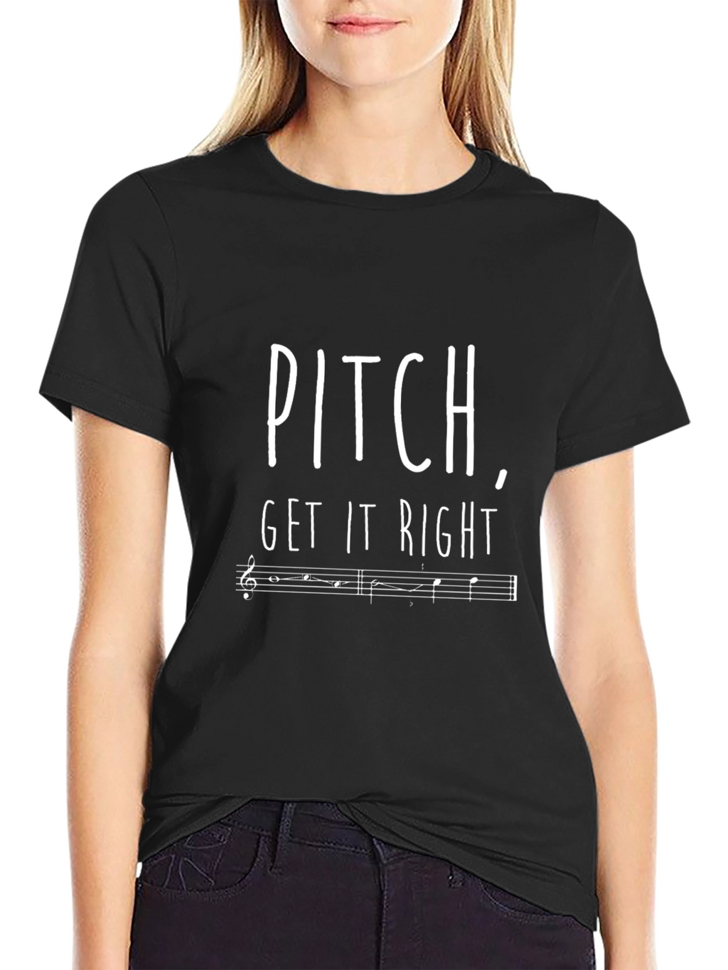 Pitch Get it Right Music T-Shirt