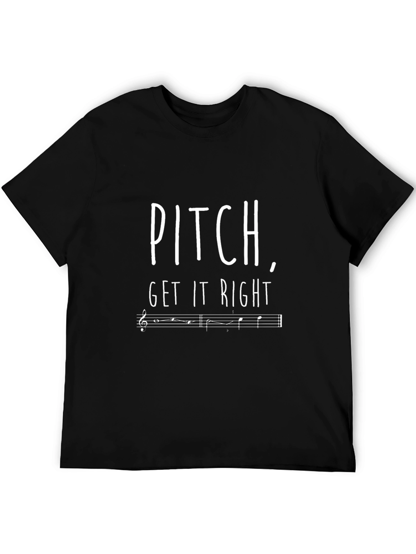 Pitch Get it Right Music T-Shirt