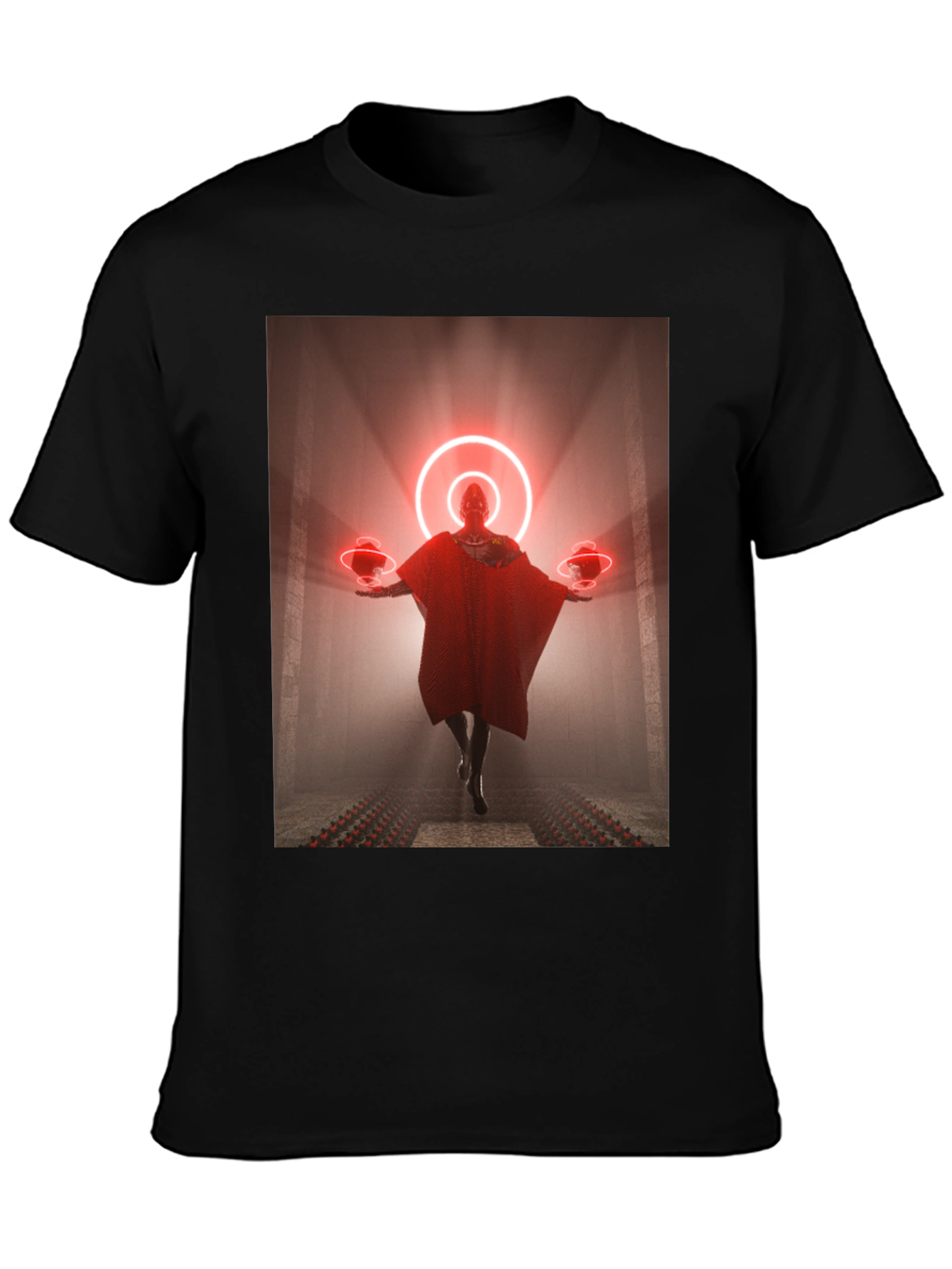 Sci-Fi Wizard Black T-Shirt