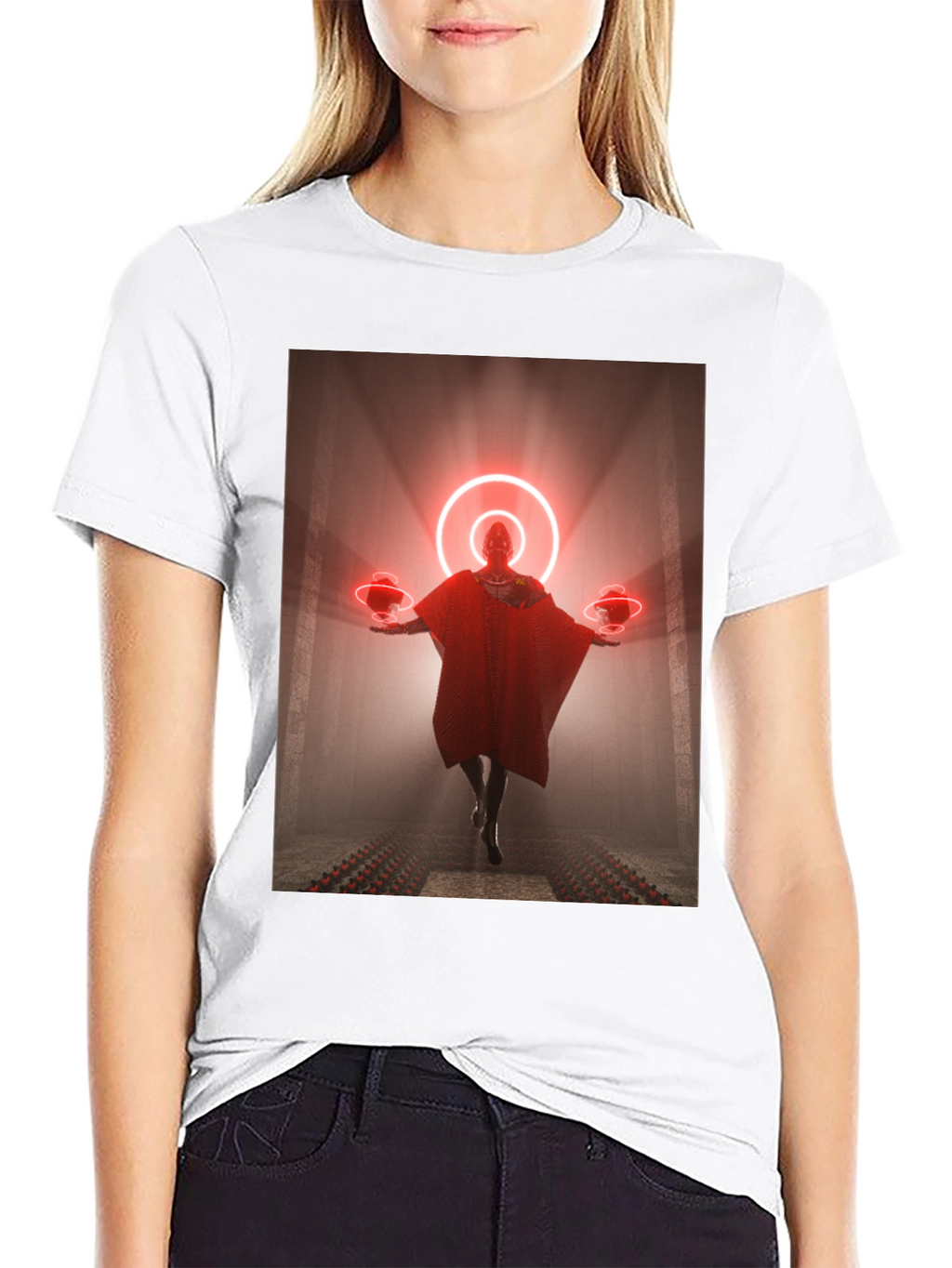 Sci-Fi Wizard Black T-Shirt