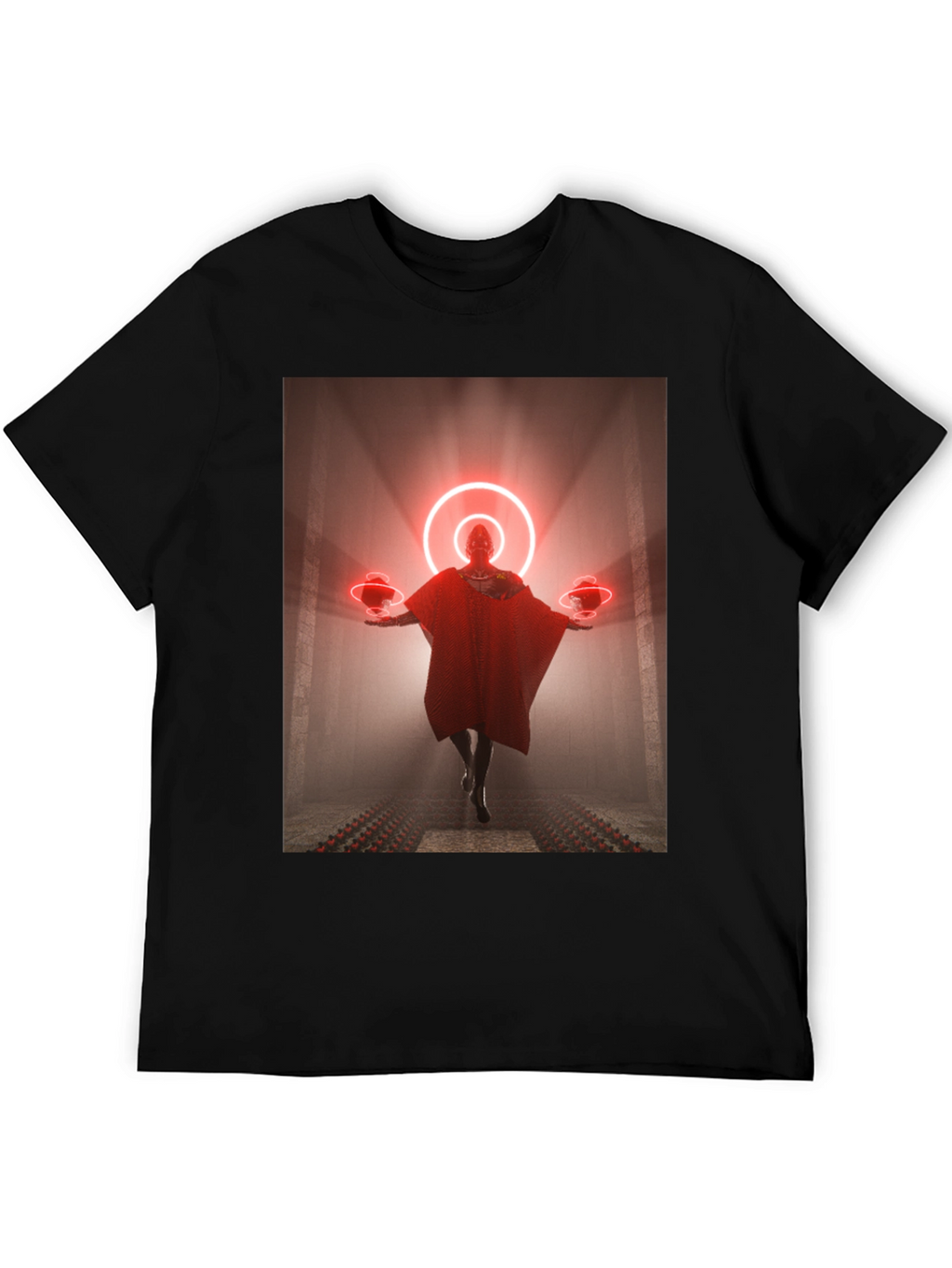 Sci-Fi Wizard Black T-Shirt