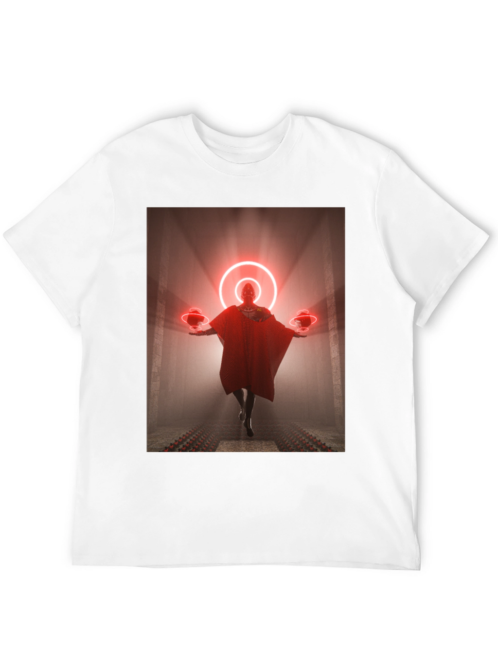 Sci-Fi Wizard Black T-Shirt