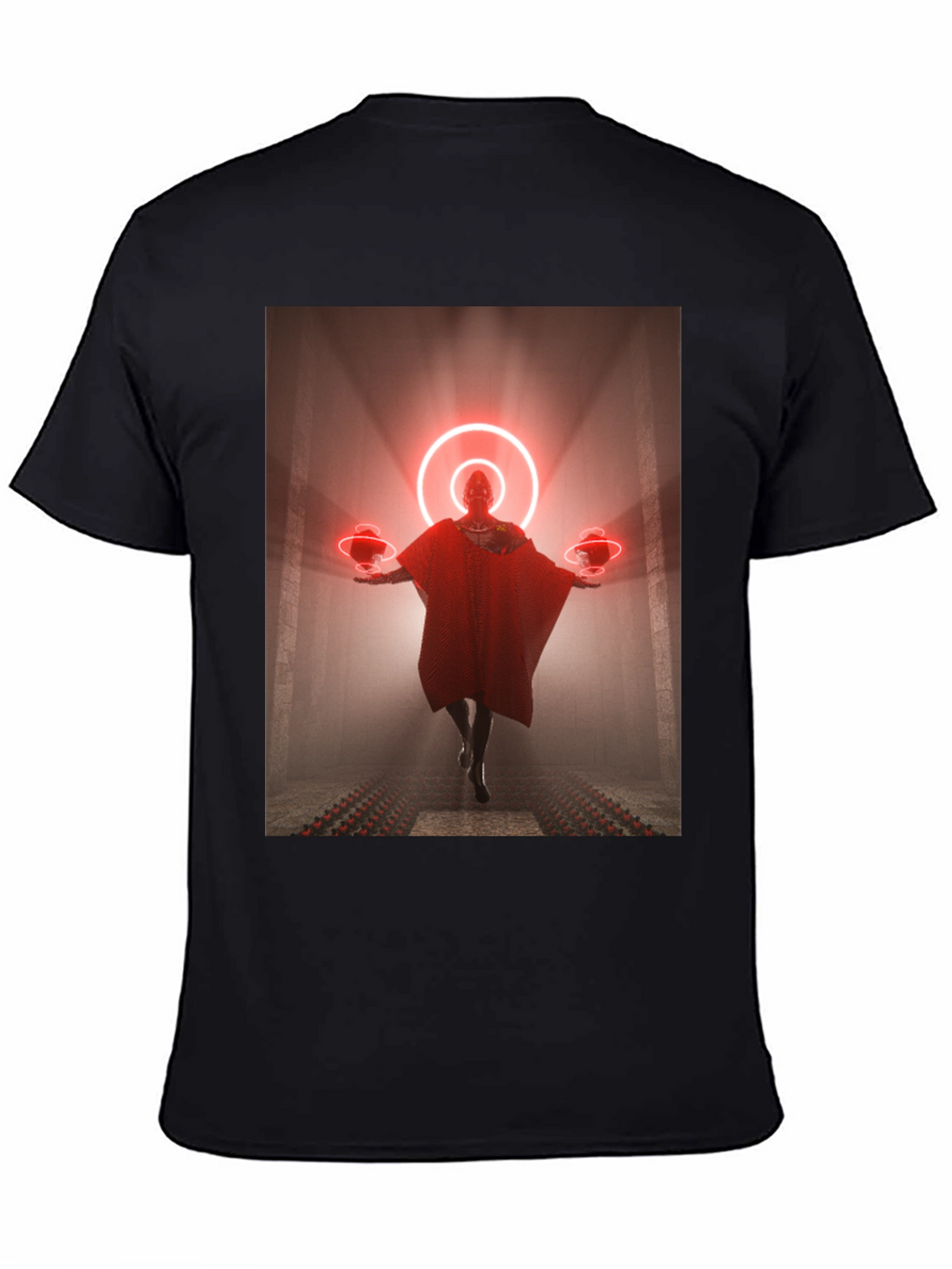 Sci-Fi Wizard Black T-Shirt