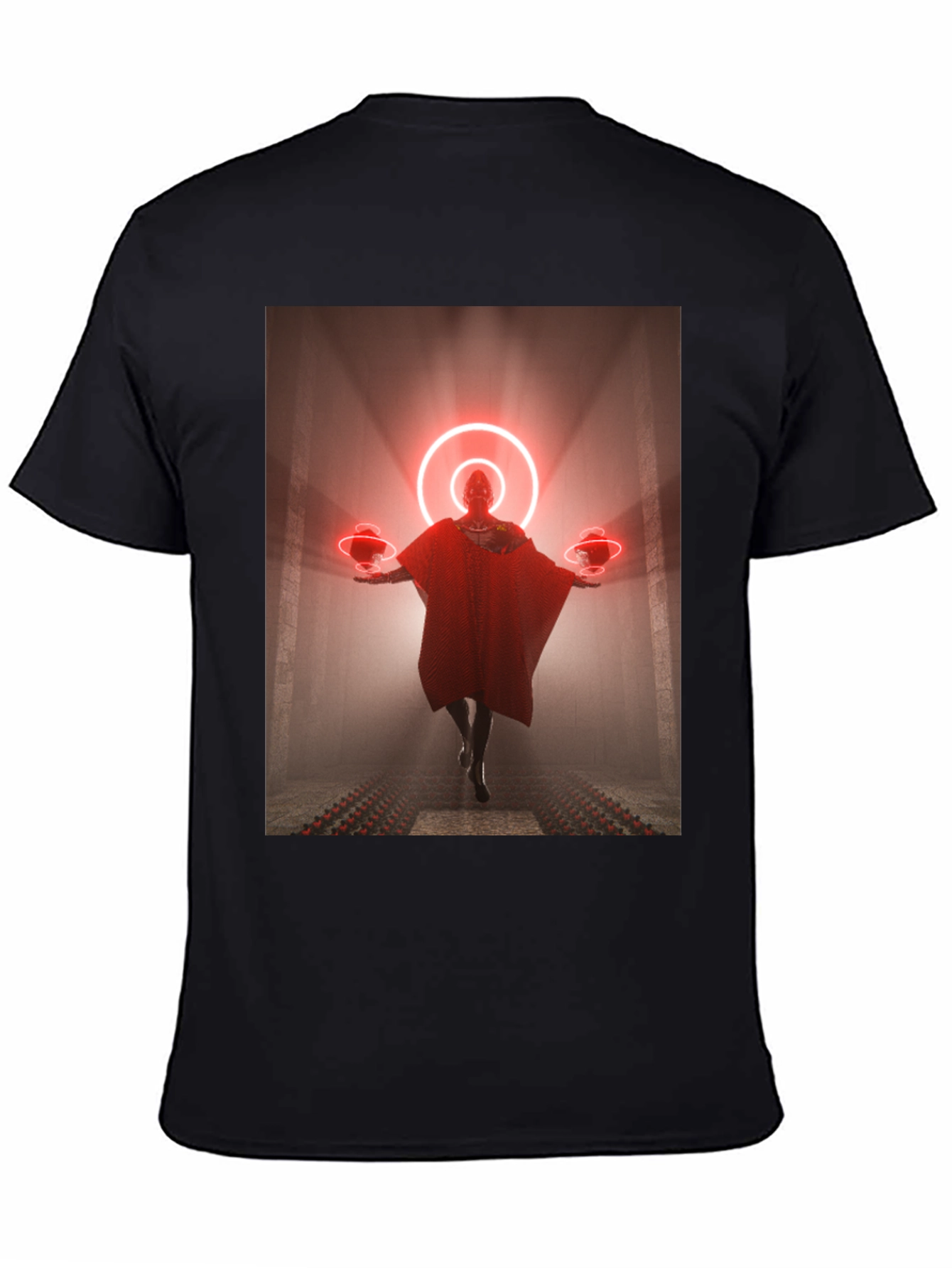 Sci-Fi Wizard Black T-Shirt