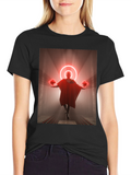 Sci-Fi Wizard Black T-Shirt