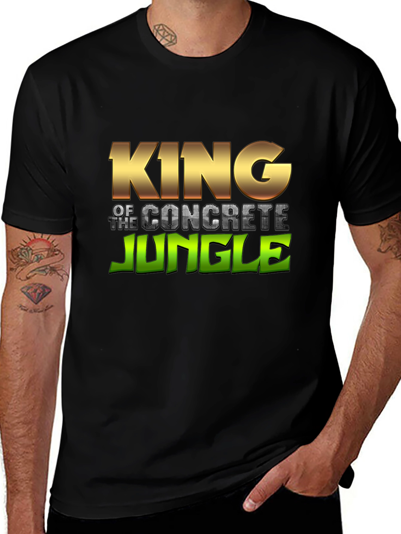 King of the Concrete Jungle Graphic T-Shirt