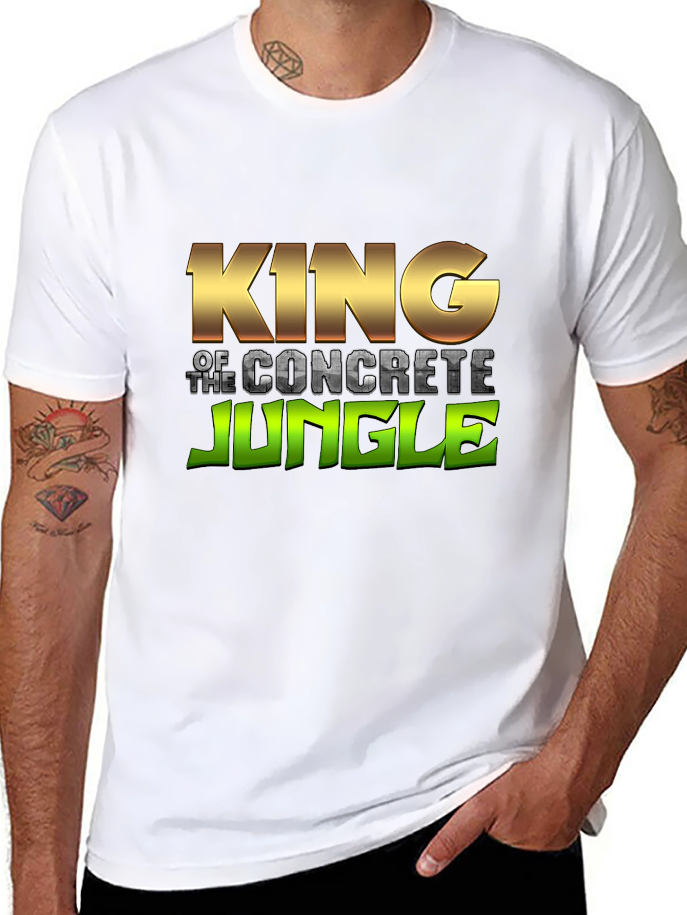 King of the Concrete Jungle Graphic T-Shirt