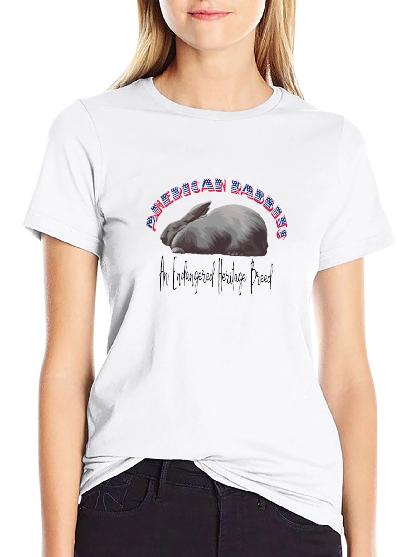 American Rabbit Endangered Heritage Breed T-Shirt
