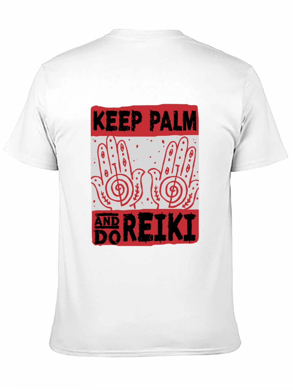 Keep Calm & Do Reiki T-Shirt Black