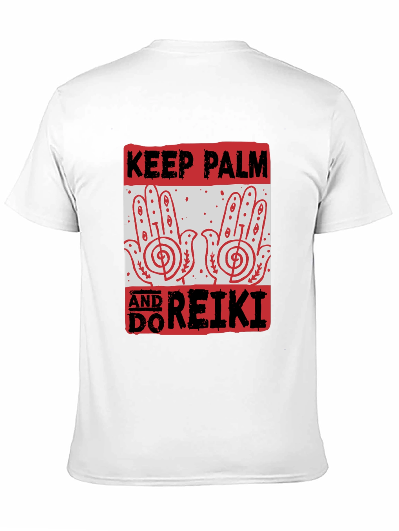 Keep Calm & Do Reiki T-Shirt Black