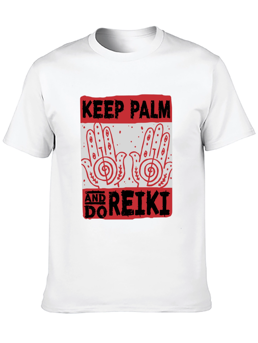 Keep Calm & Do Reiki T-Shirt Black