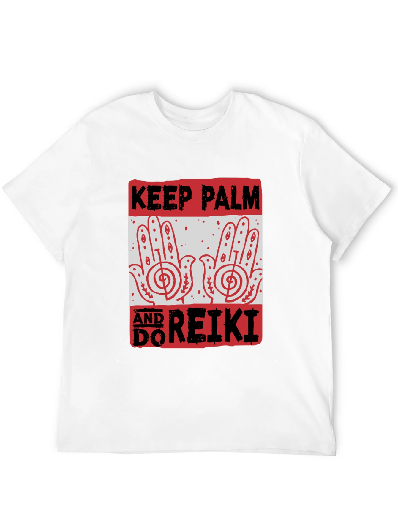 Keep Calm & Do Reiki T-Shirt Black