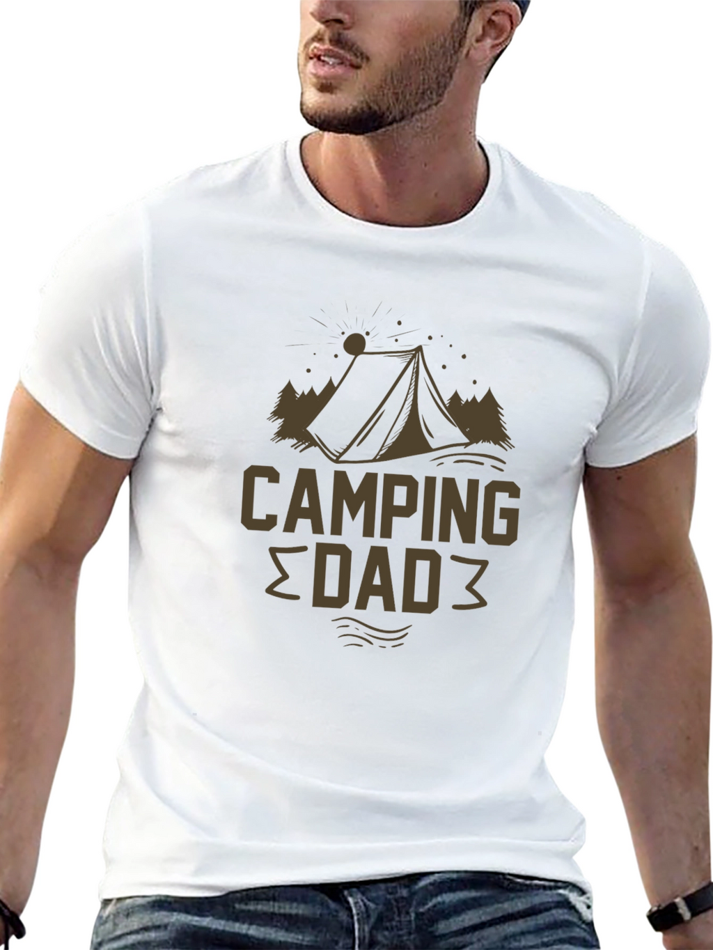 Camping Dad T-Shirt - Outdoor Adventure Tee