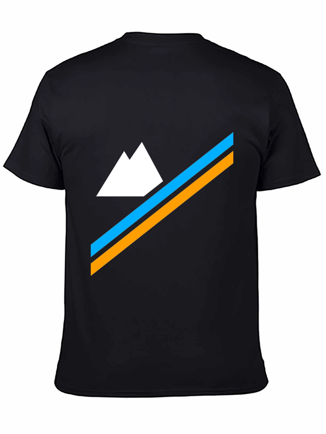 Alpine Peak Tee - Black Mountain Graphic T-Shirt