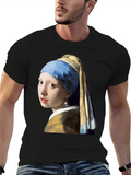 Girl with a Pearl Earring Graphic Tee