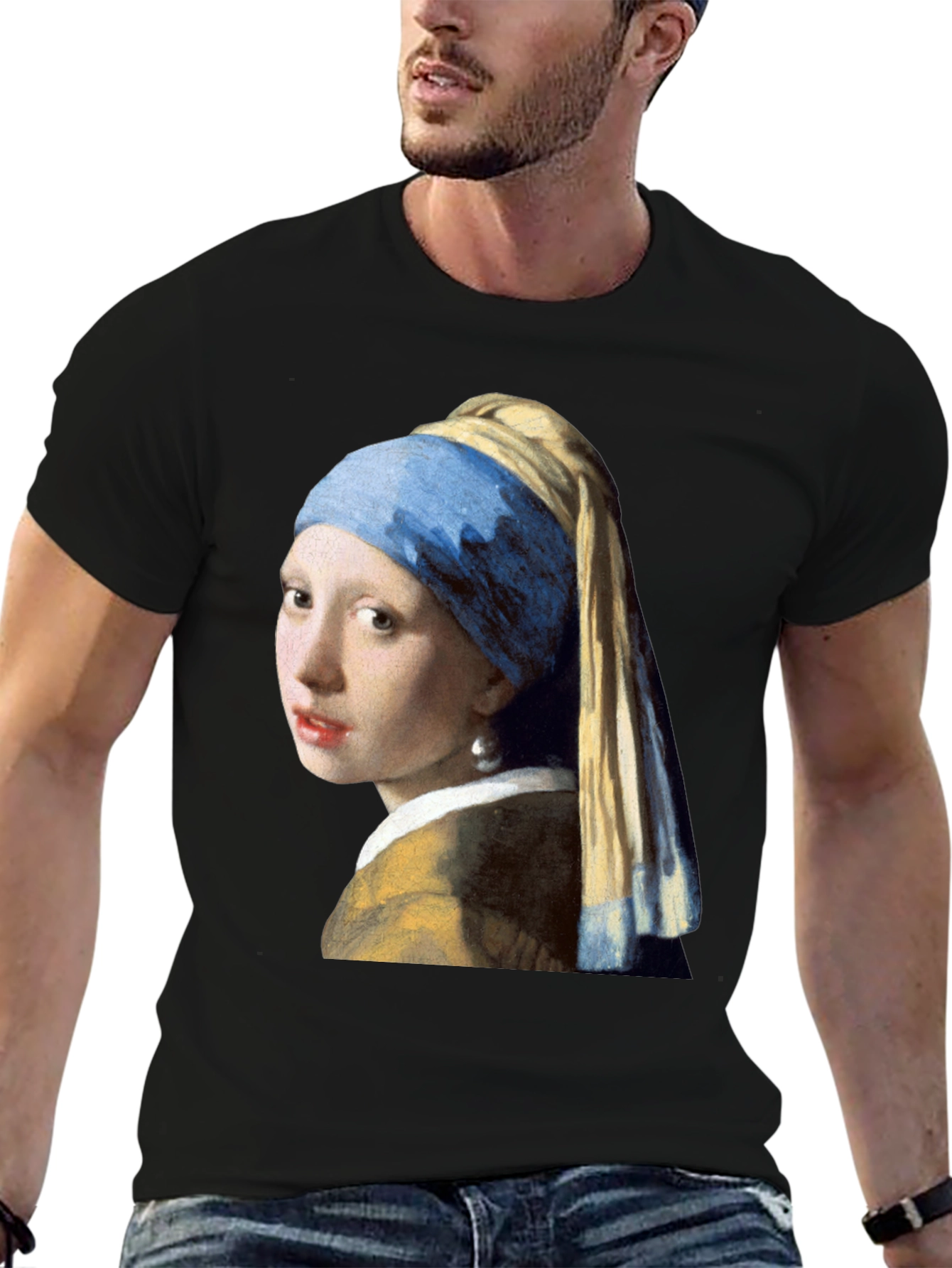 Girl with a Pearl Earring Graphic Tee