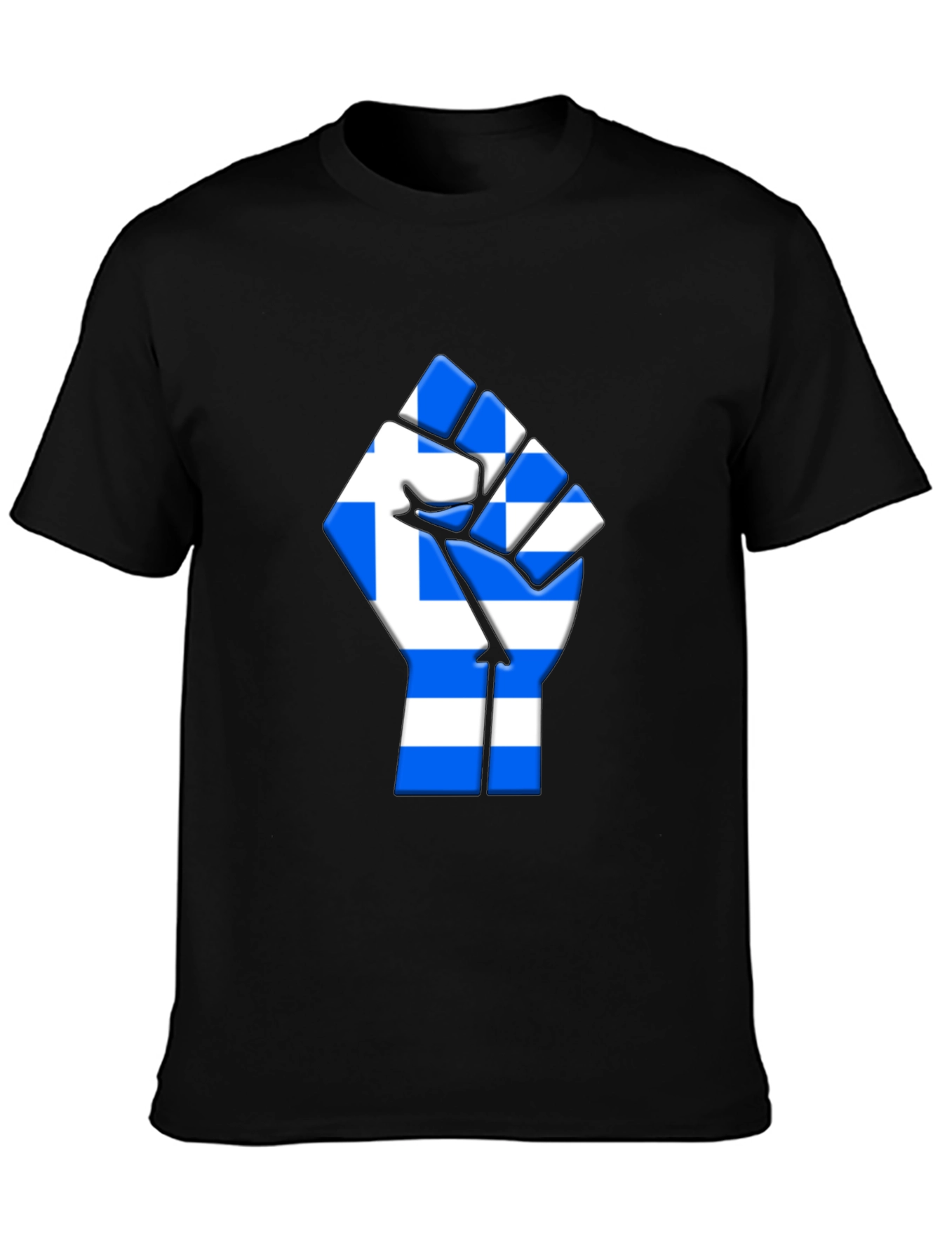 Greek Pride Fist T-Shirt - Show Your Heritage!