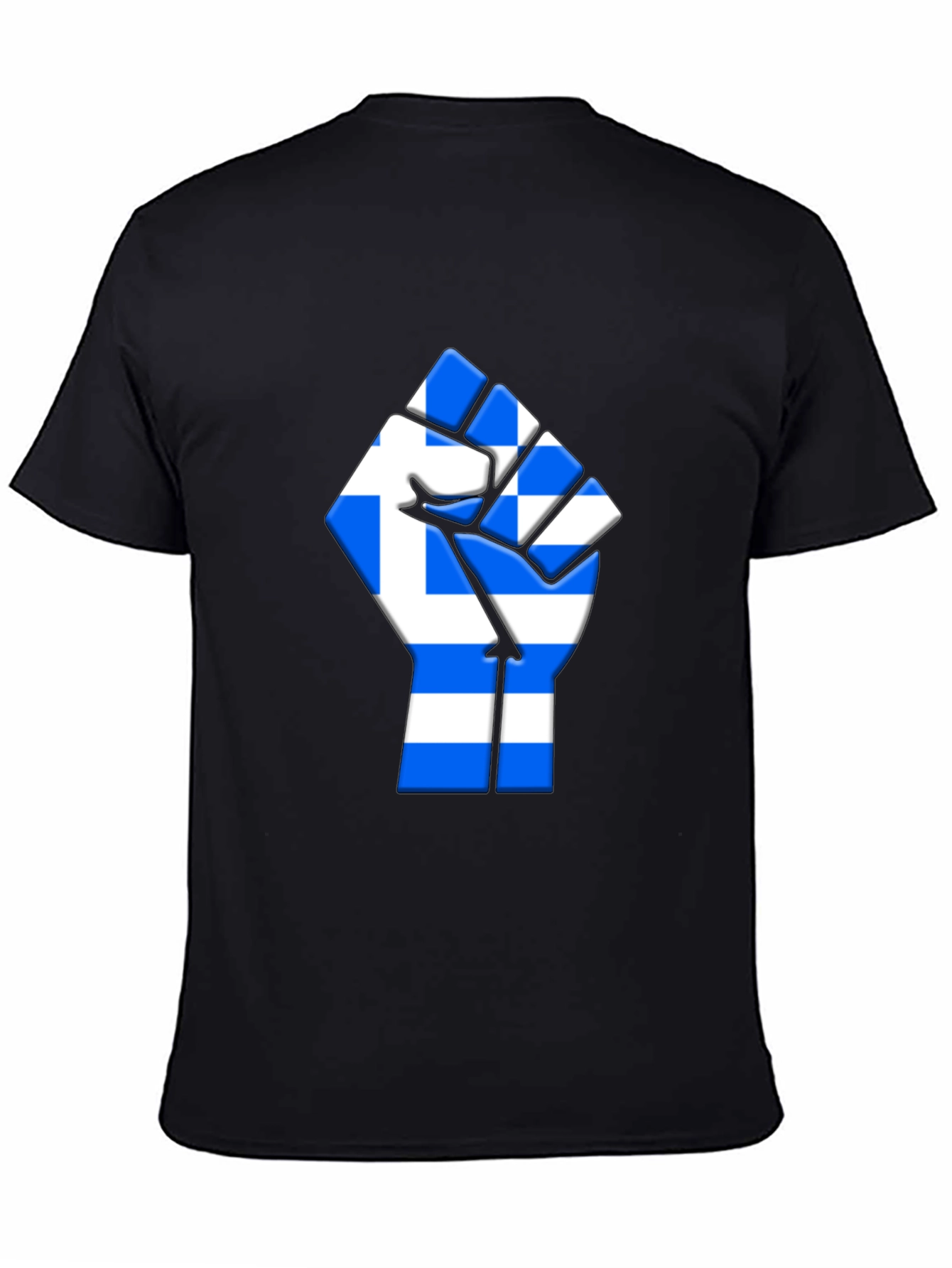 Greek Pride Fist T-Shirt - Show Your Heritage!