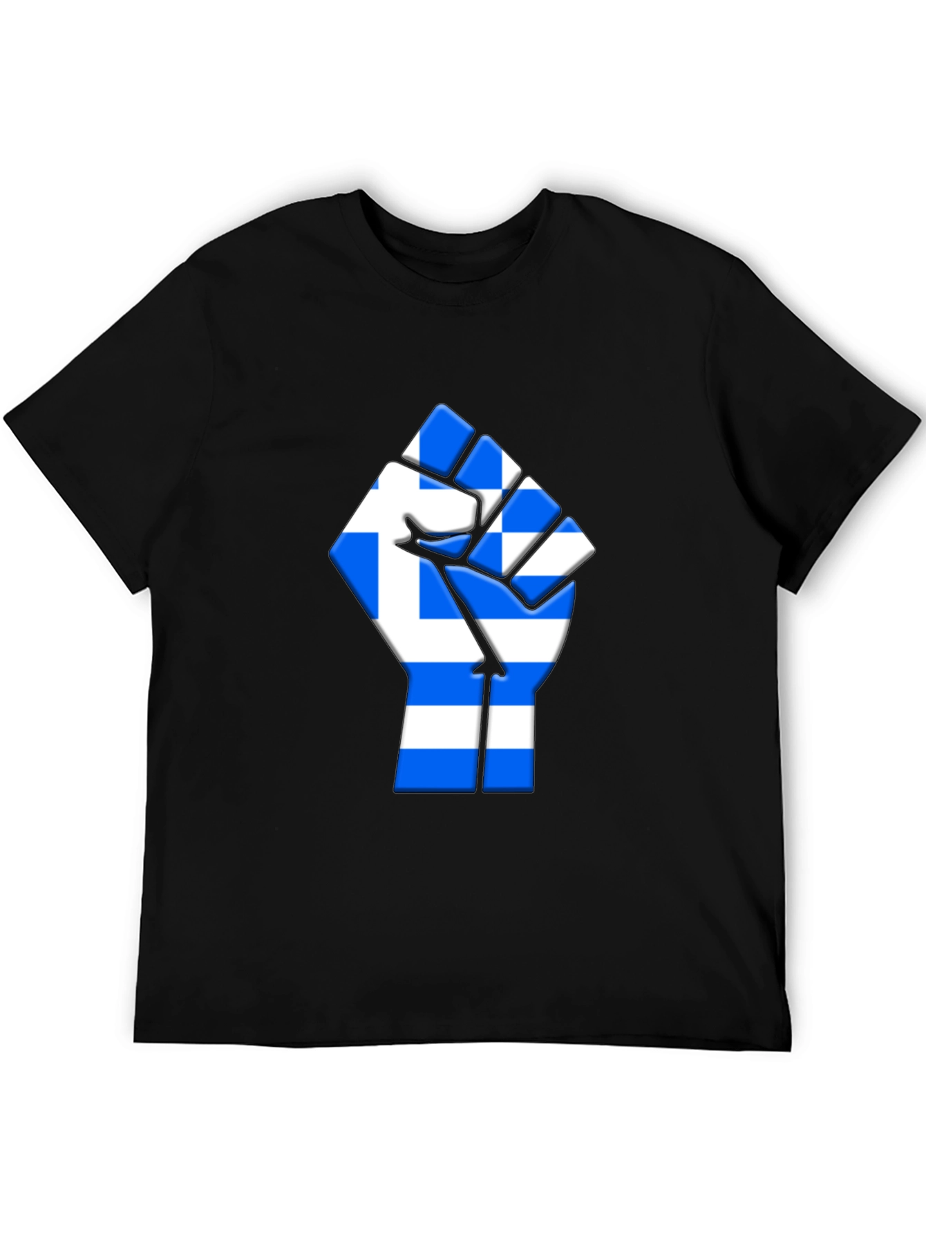 Greek Pride Fist T-Shirt - Show Your Heritage!