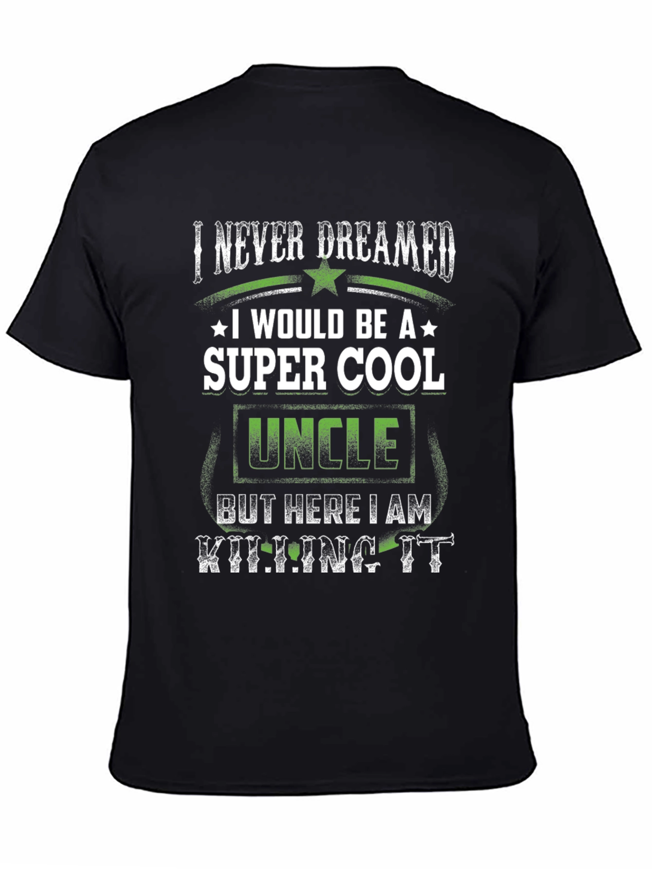 Super Cool Uncle Graphic T-Shirt