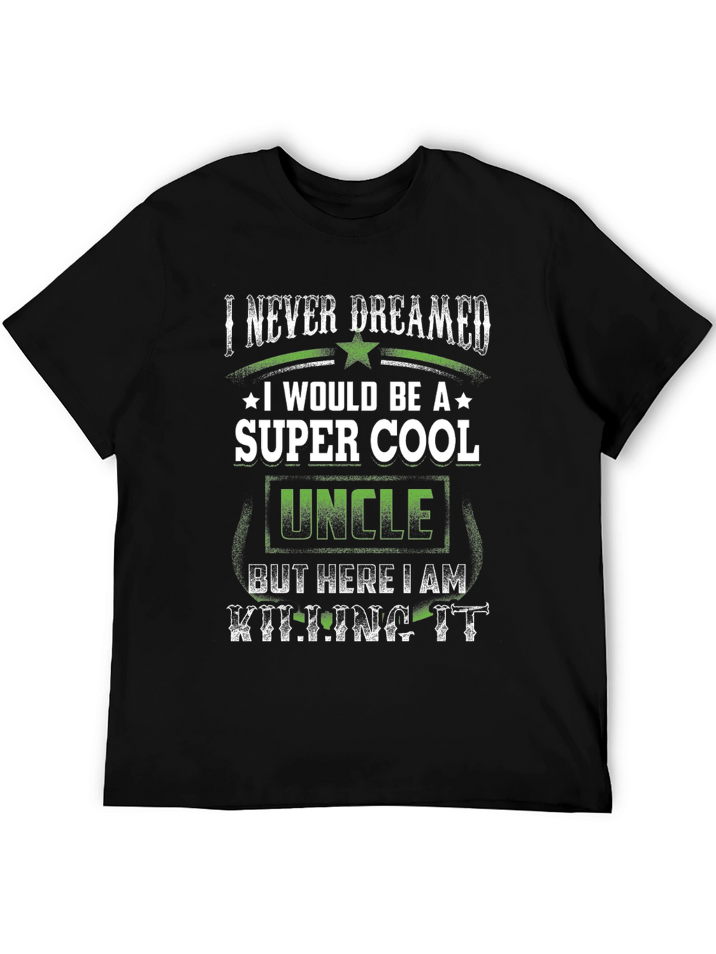 Super Cool Uncle Graphic T-Shirt