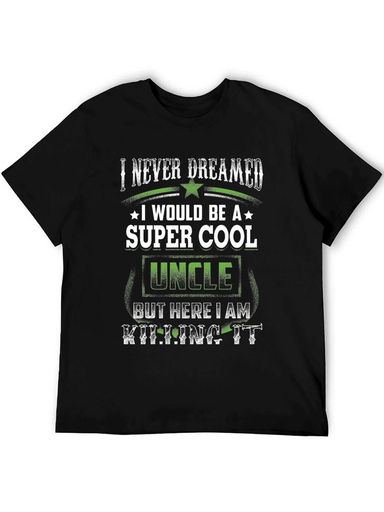 Super Cool Uncle Graphic T-Shirt