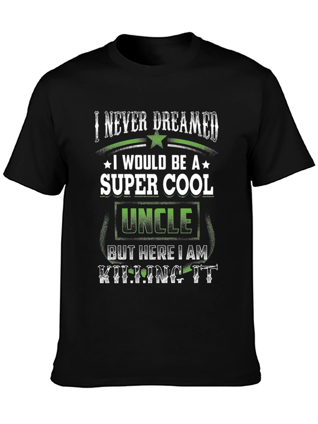 Super Cool Uncle Graphic T-Shirt