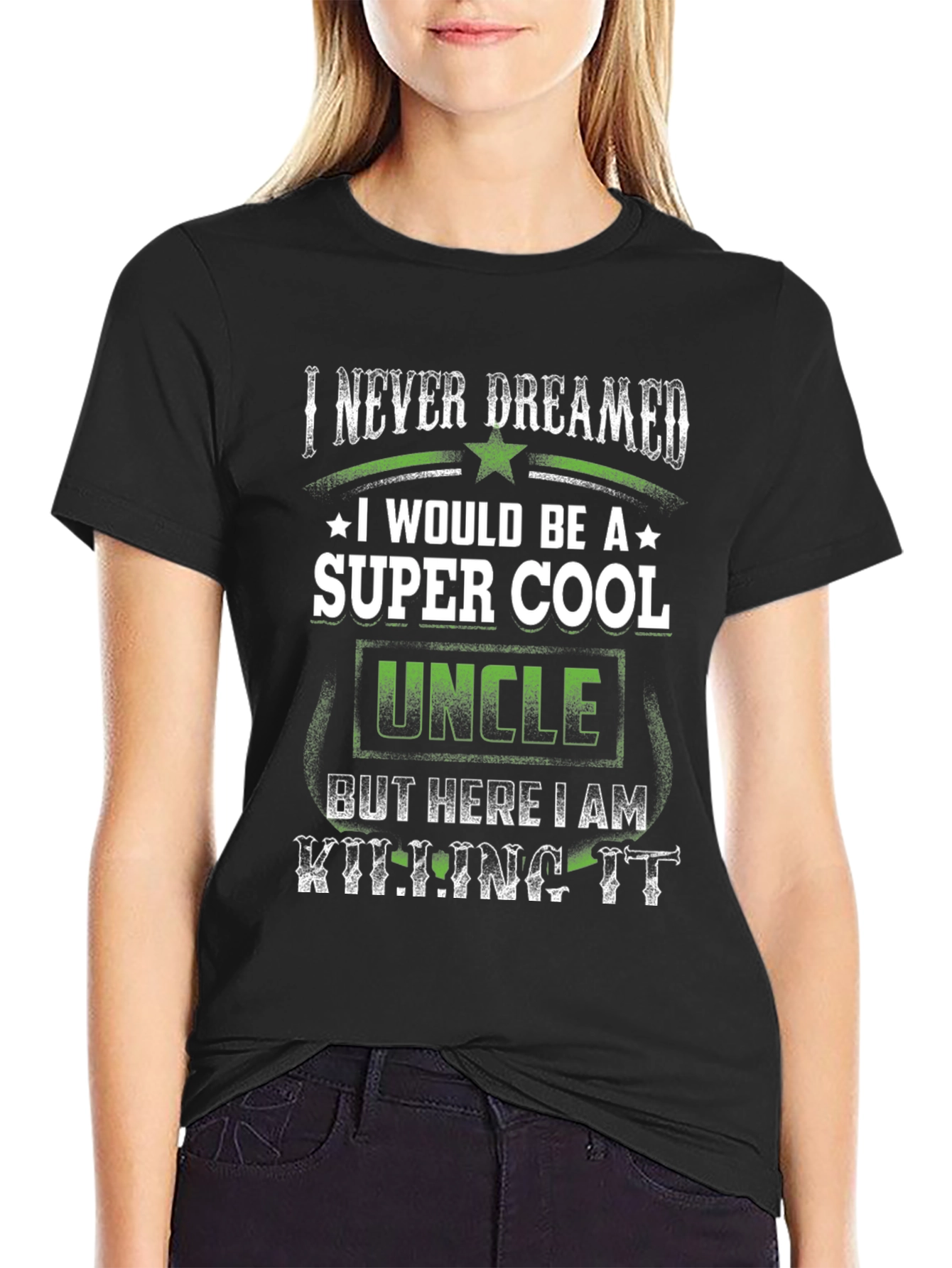 Super Cool Uncle Graphic T-Shirt