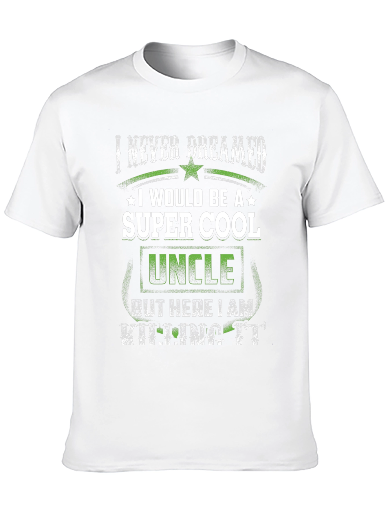 Super Cool Uncle Graphic T-Shirt
