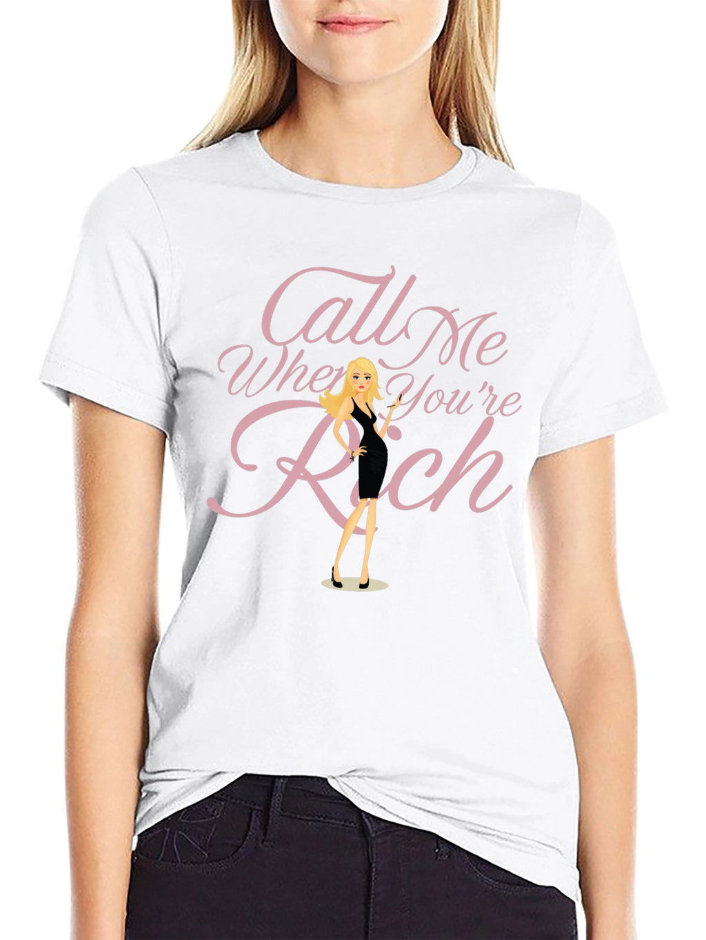 Call Me When Youre Rich Graphic Tee